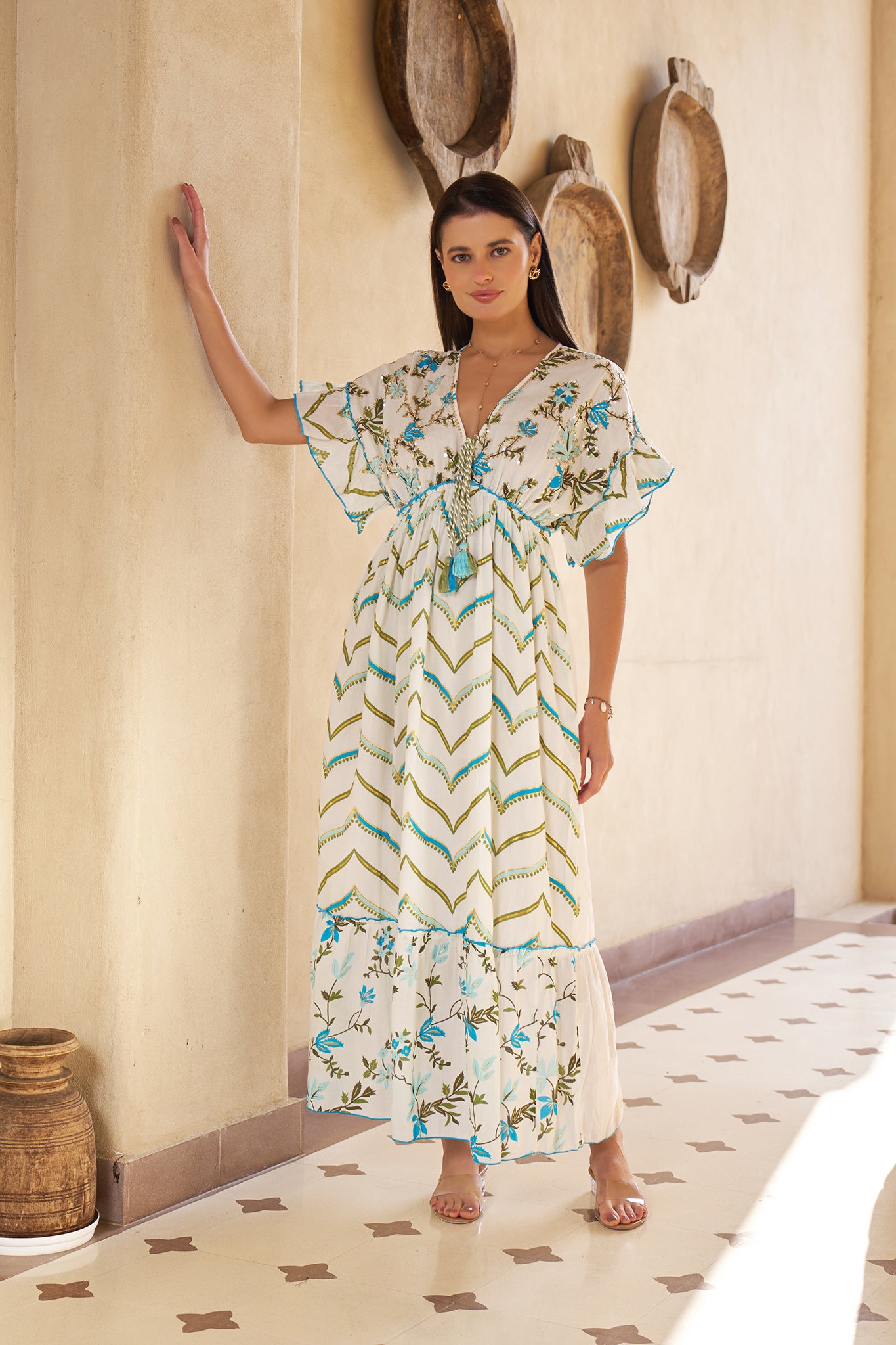 SAV#07 LONG DRESS PACK OF 6