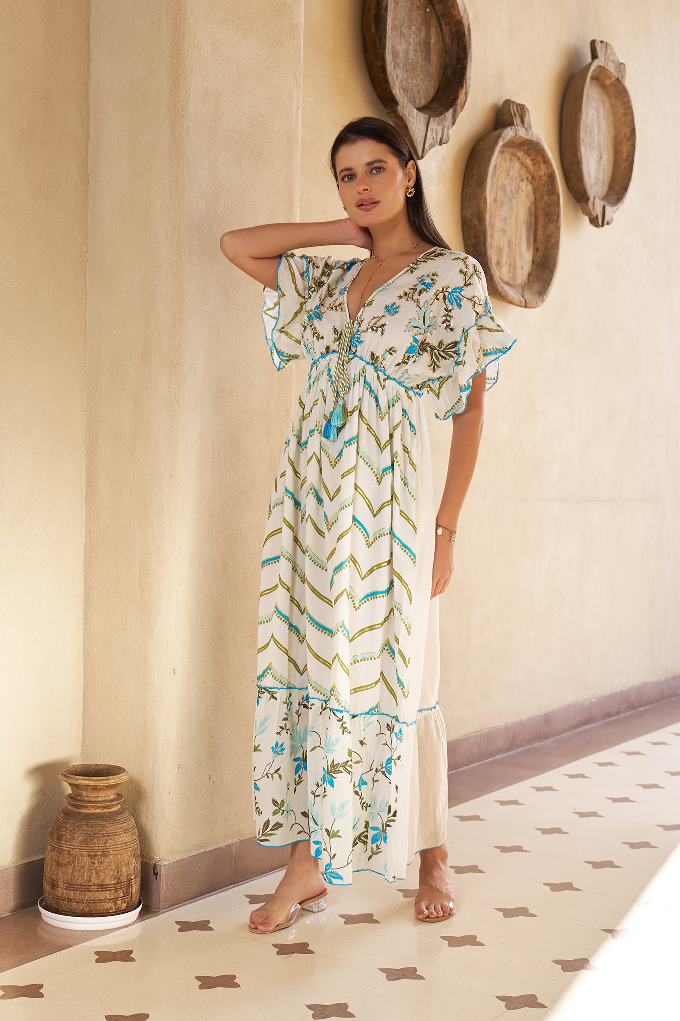 SAV#07 LONG DRESS PACK OF 6