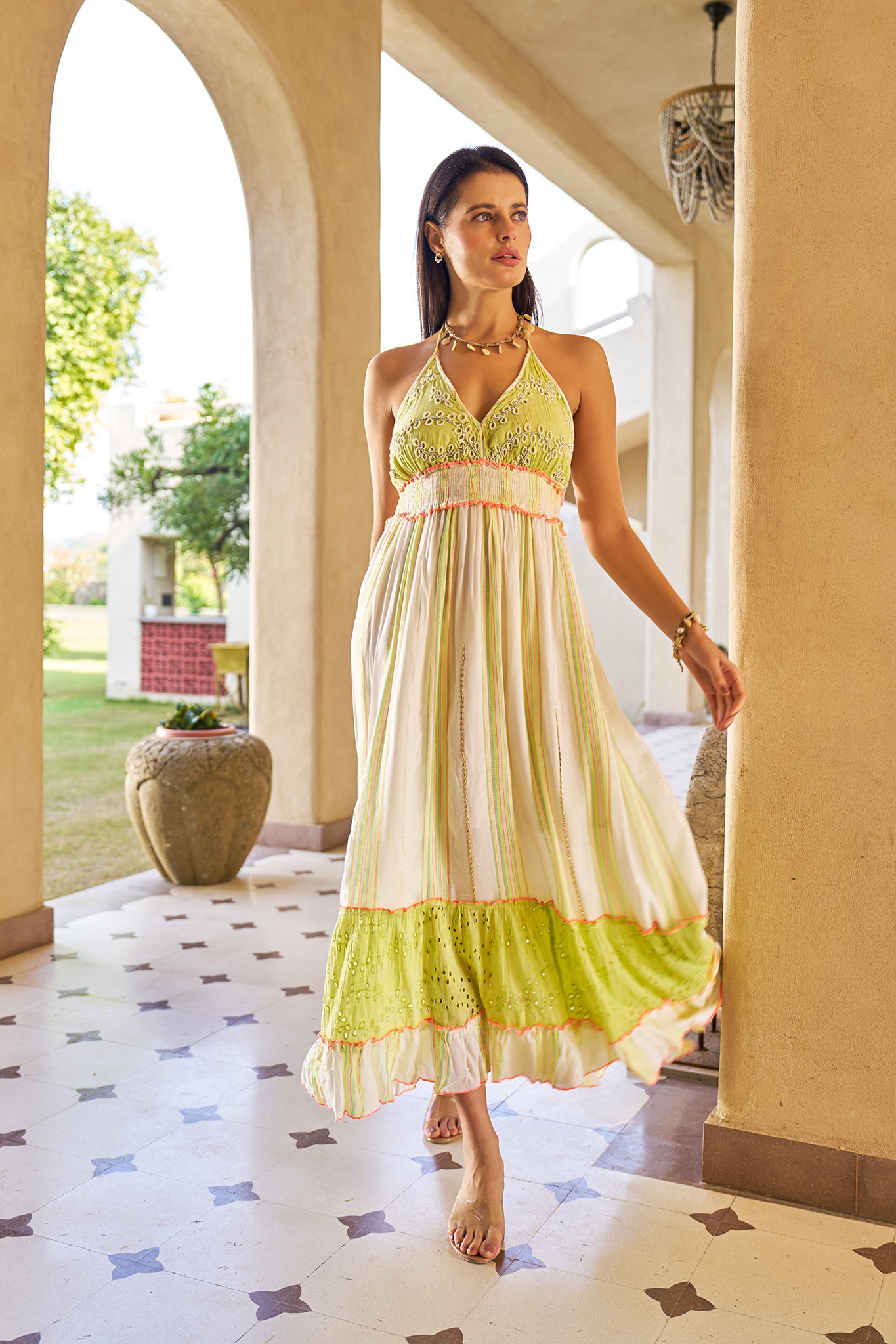 SAV#128 LONG DRESS PACK OF 6