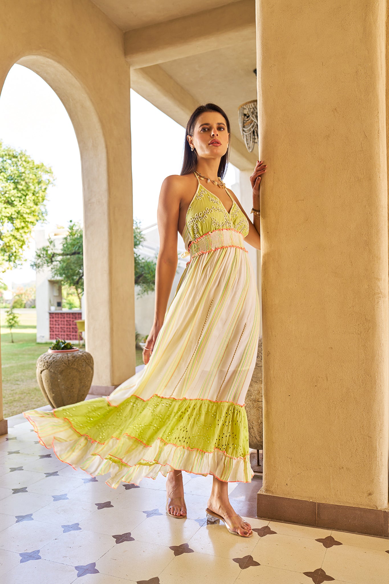 SAV#128 LONG DRESS PACK OF 6