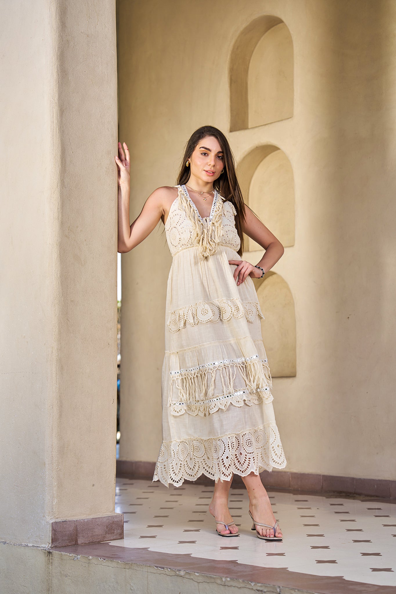 SAV#123 LONG DRESS PACK OF 6