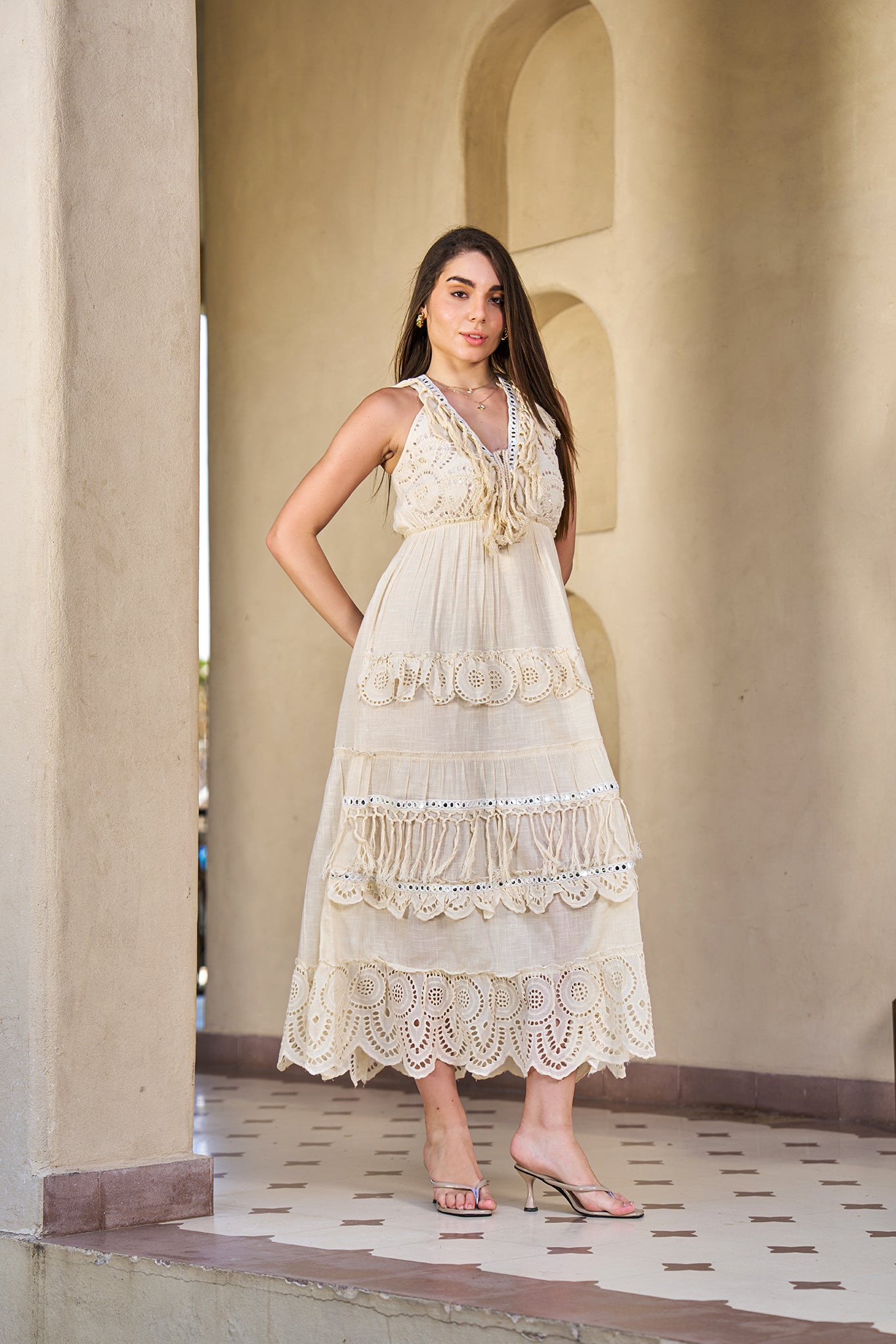 SAV#123 LONG DRESS PACK OF 6