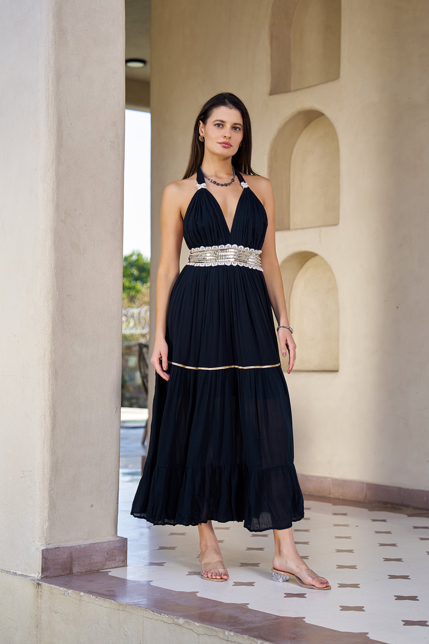 SAV#117 LONG DRESS PACK OF 6