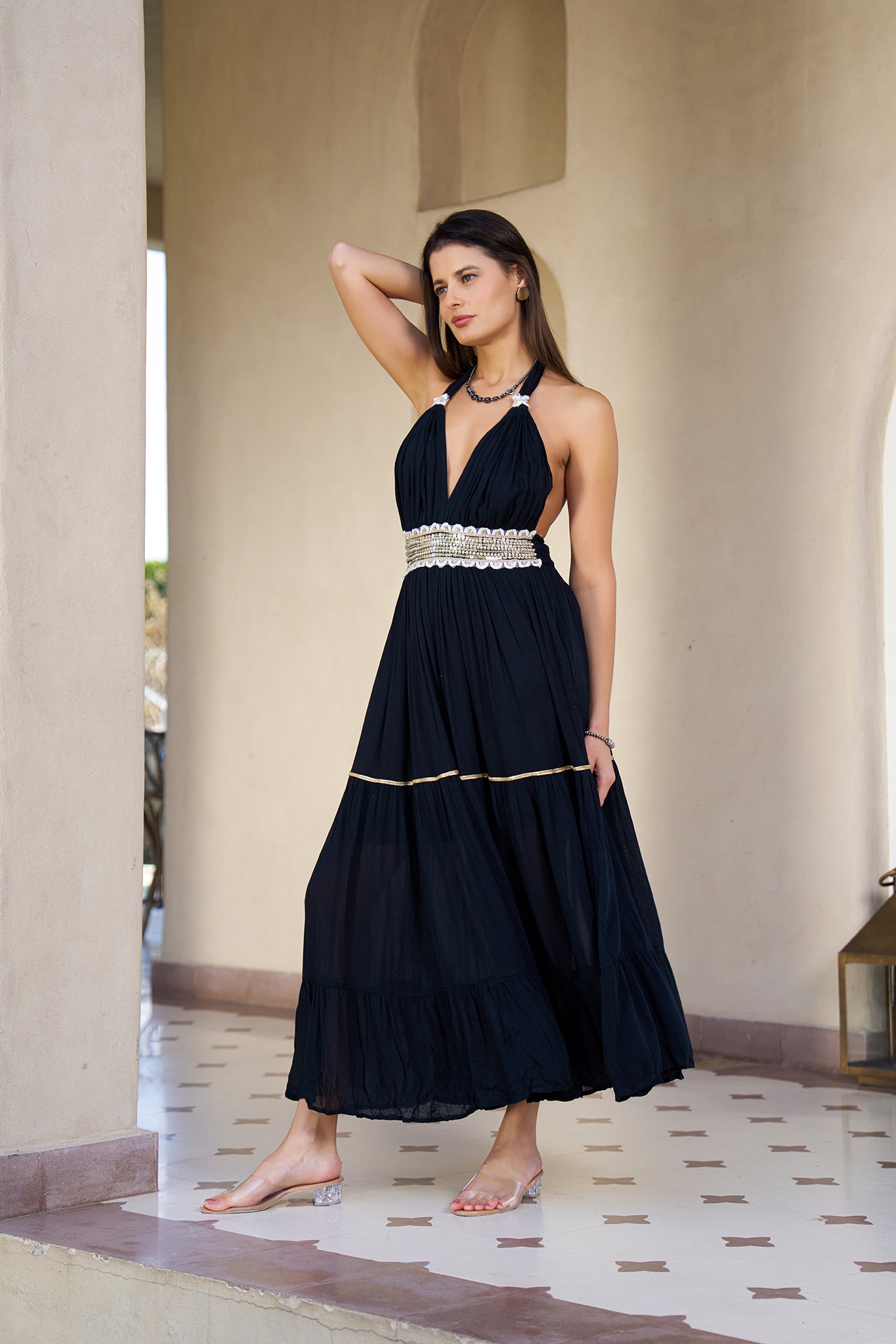 SAV#117 LONG DRESS PACK OF 6