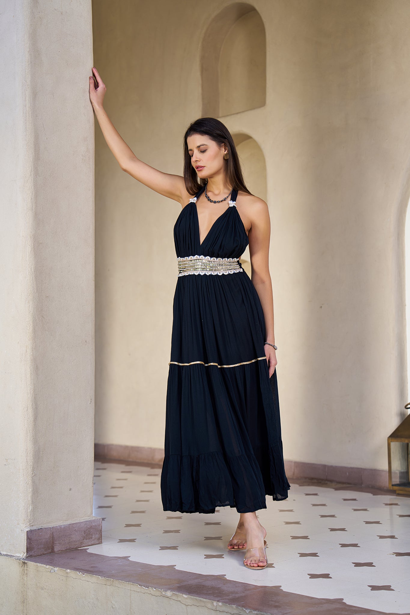 SAV#117 LONG DRESS PACK OF 6