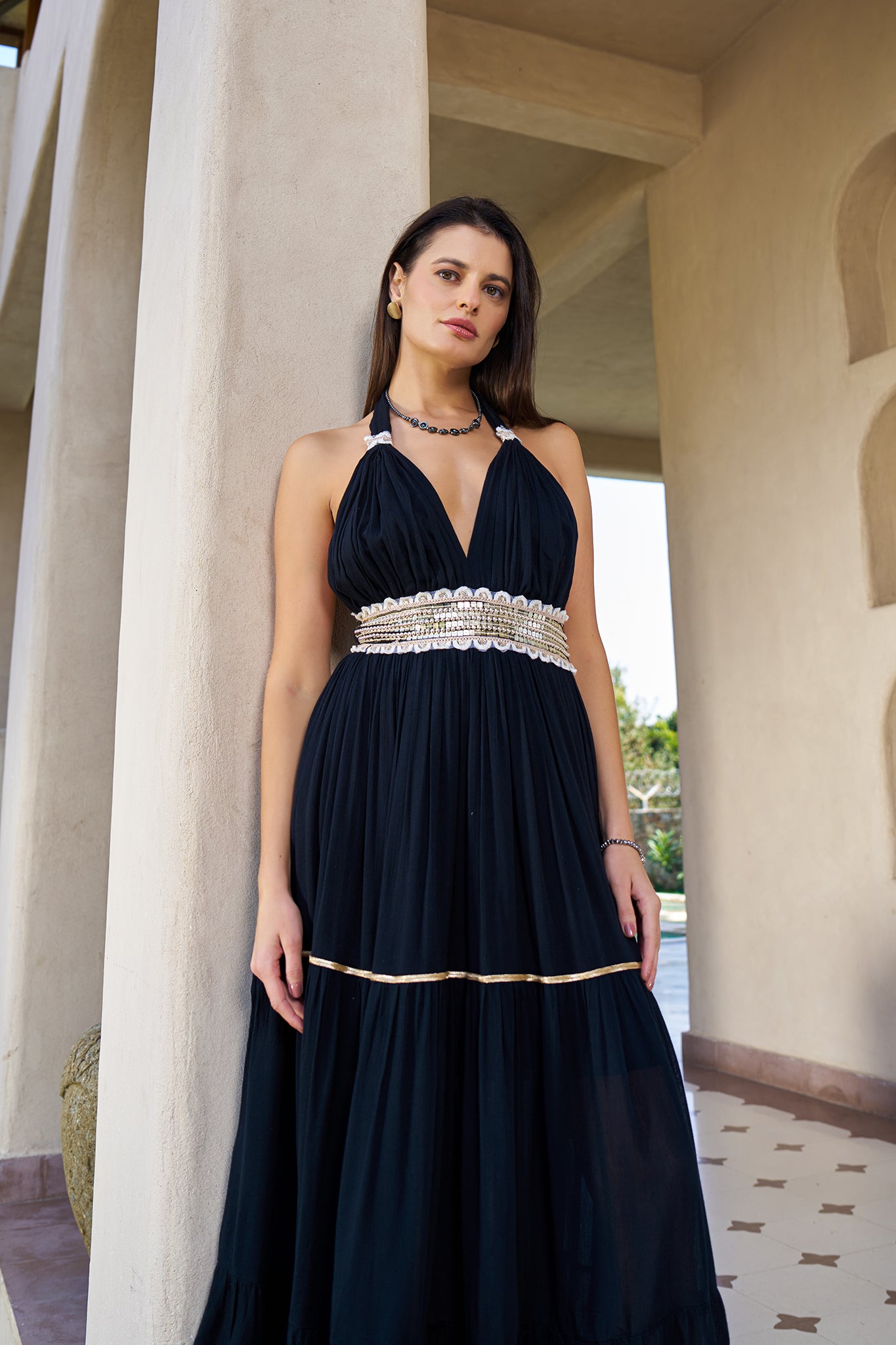 SAV#117 LONG DRESS PACK OF 6