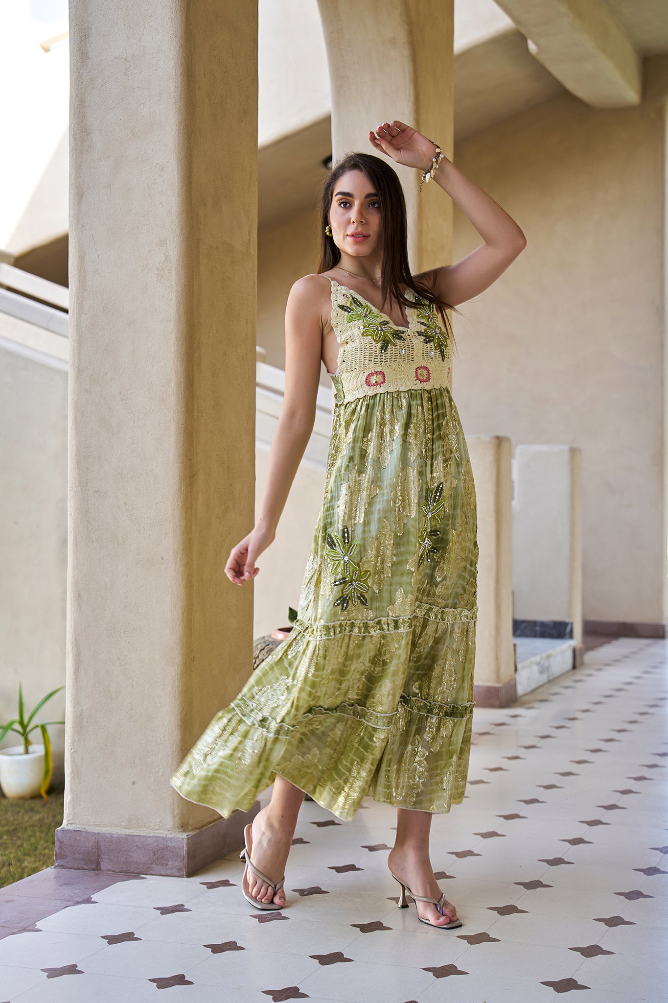 SAV#129 LONG DRESS PACK OF 6