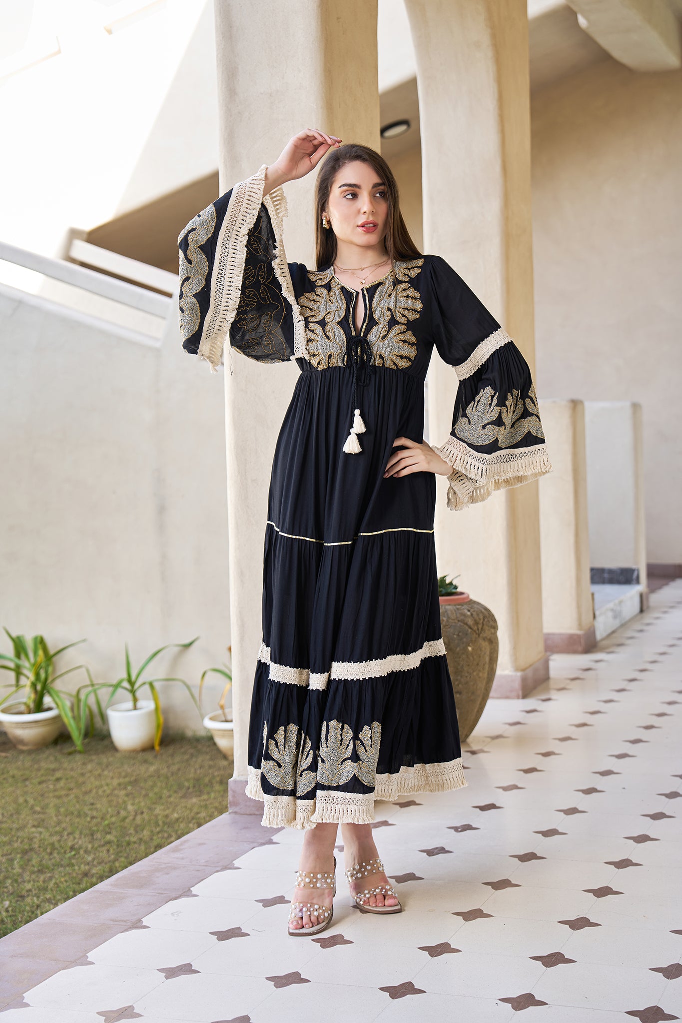 SAV#06 LONG DRESS PACK OF 6