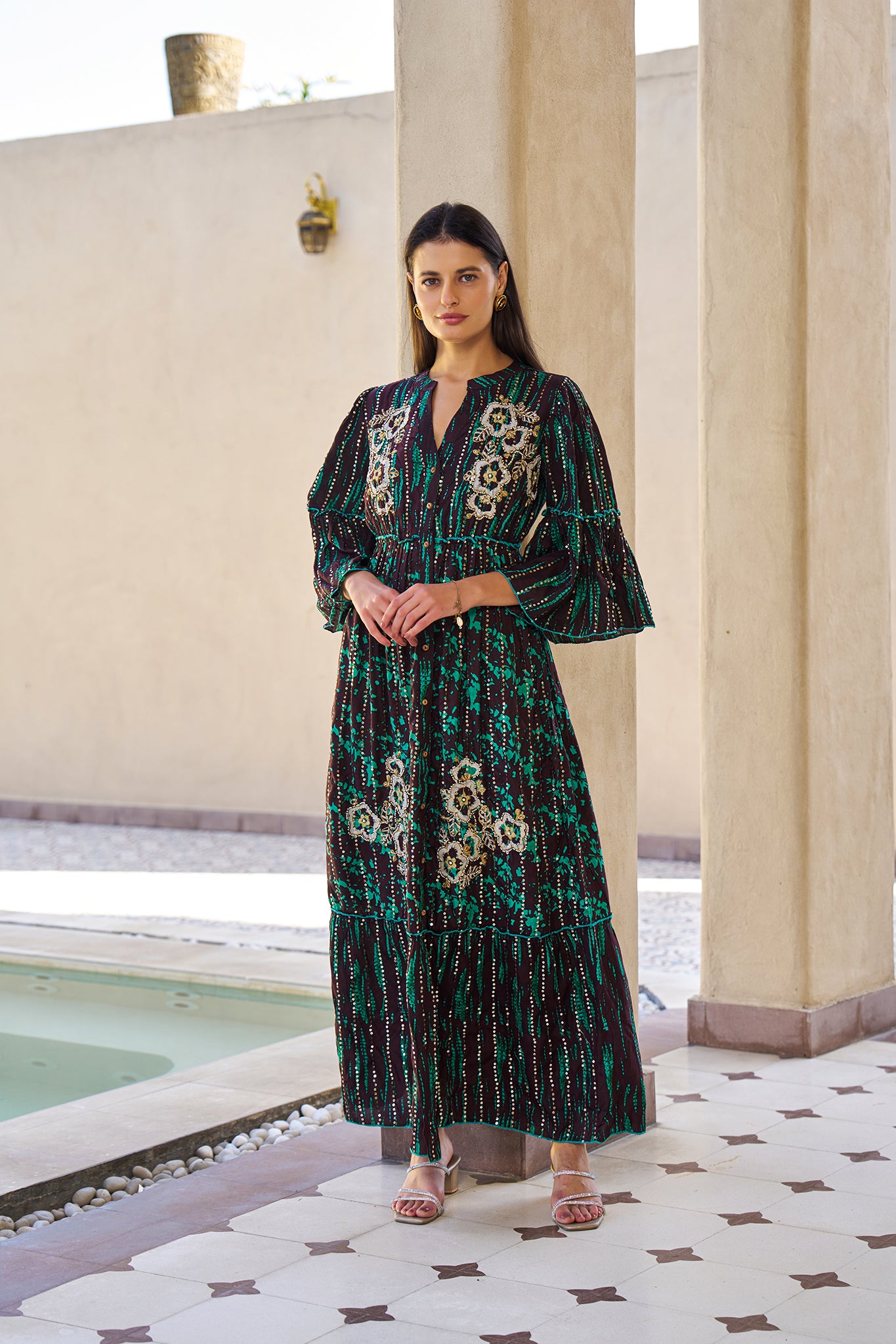 SAV#143 LONG DRESS PACK OF 6