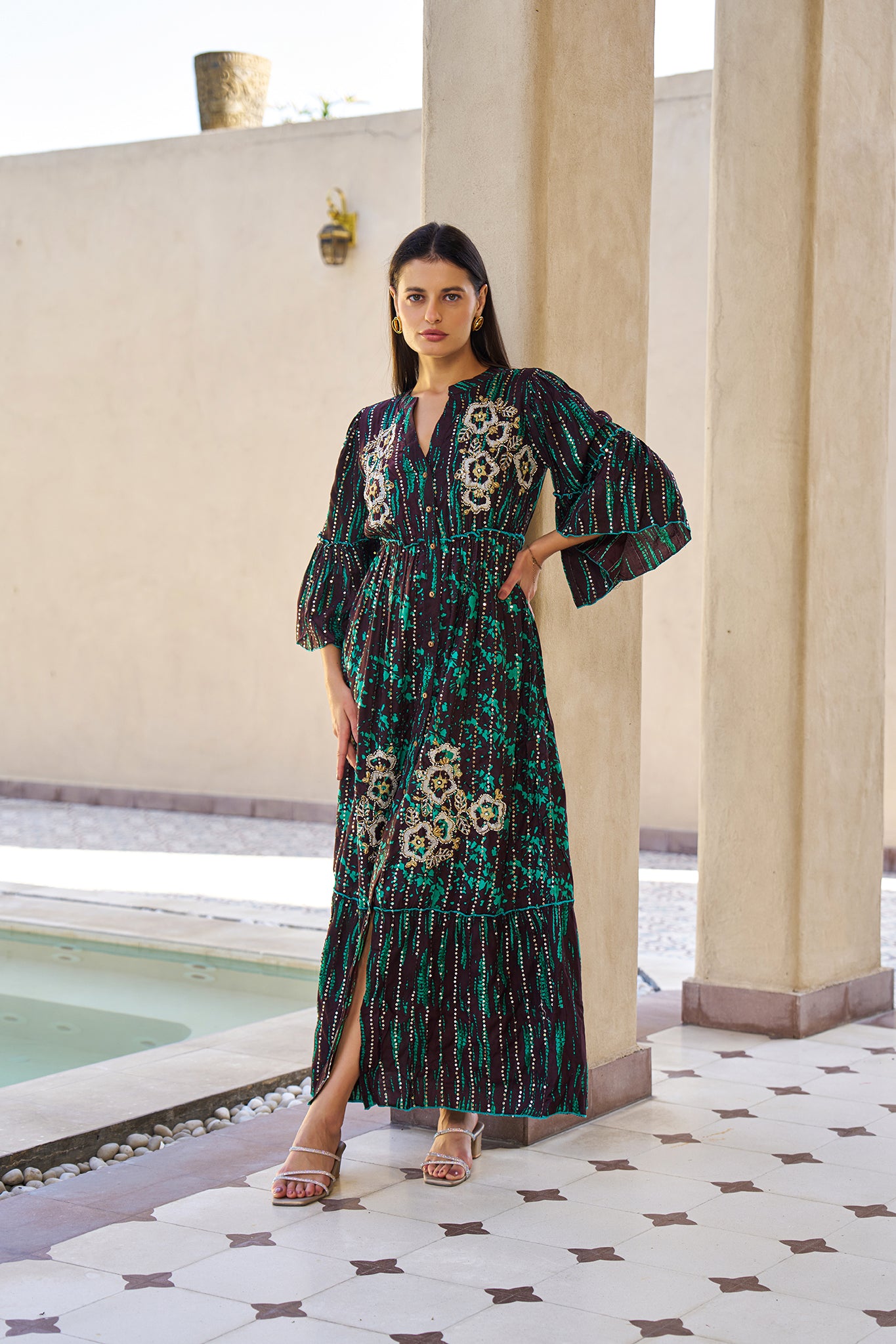 SAV#143 LONG DRESS PACK OF 6