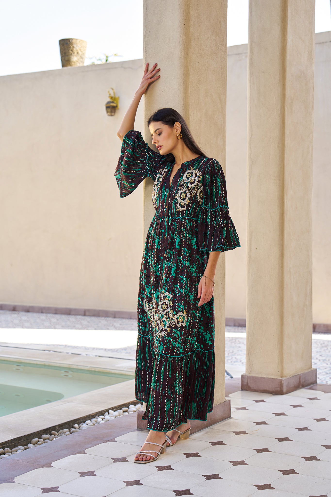 SAV#143 LONG DRESS PACK OF 6