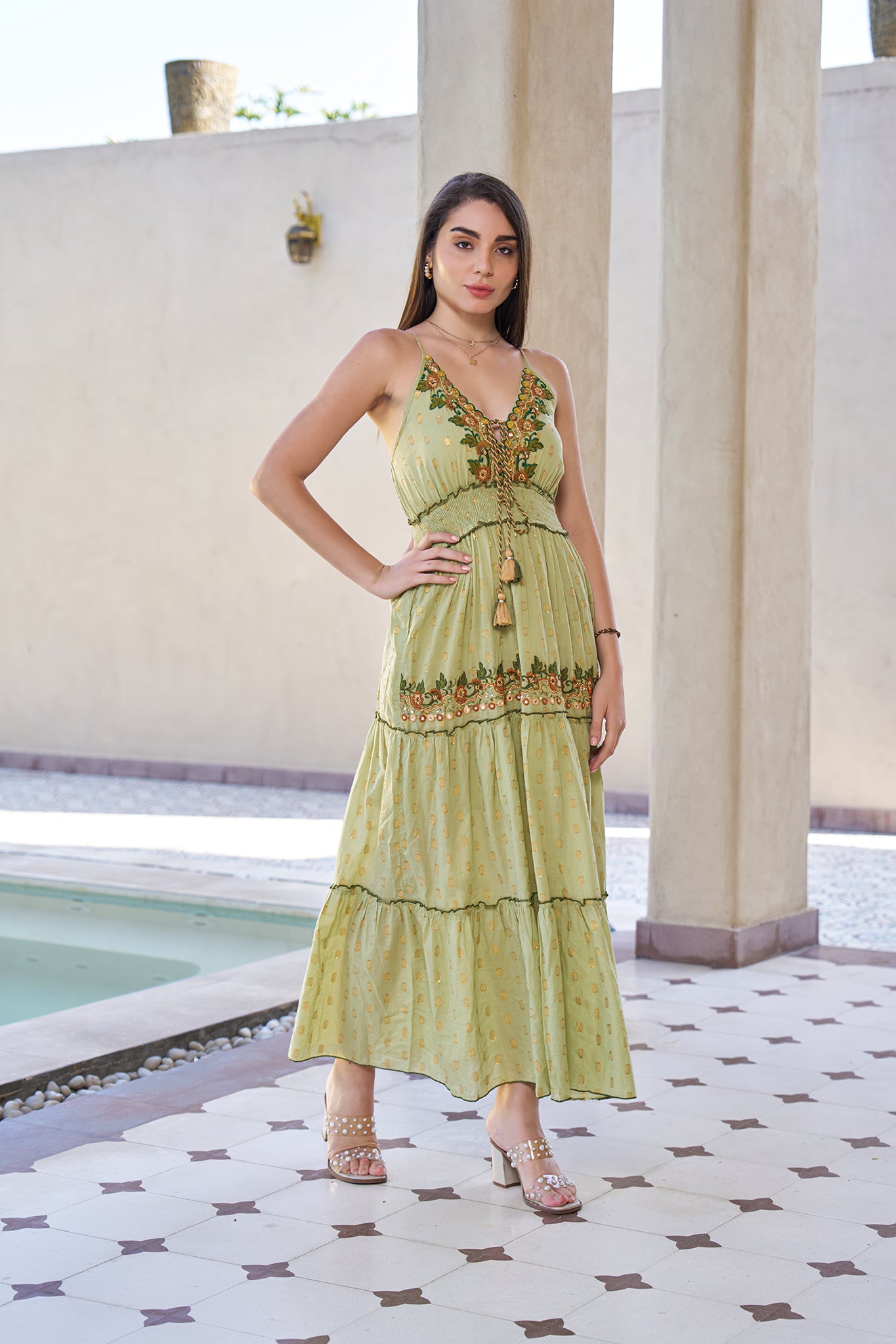 SAV#115 LONG DRESS PACK OF 6