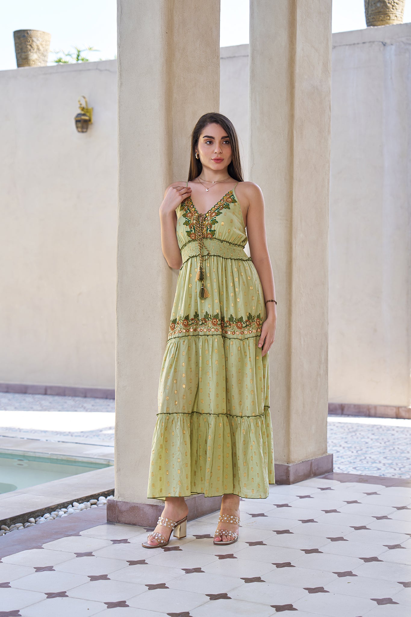 SAV#115 LONG DRESS PACK OF 6