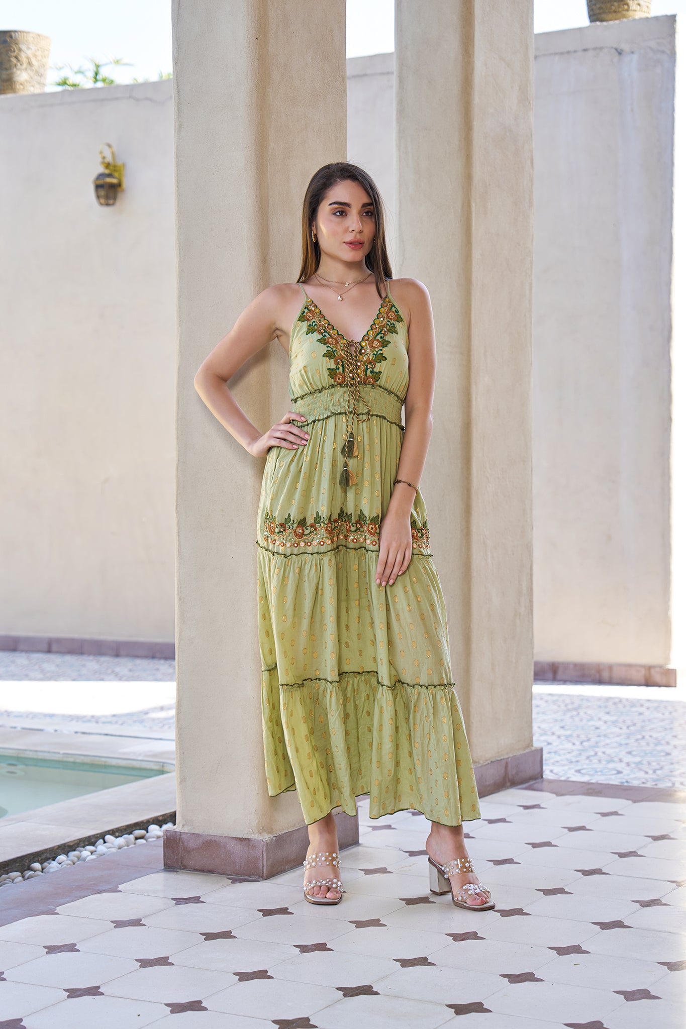 SAV#115 LONG DRESS PACK OF 6