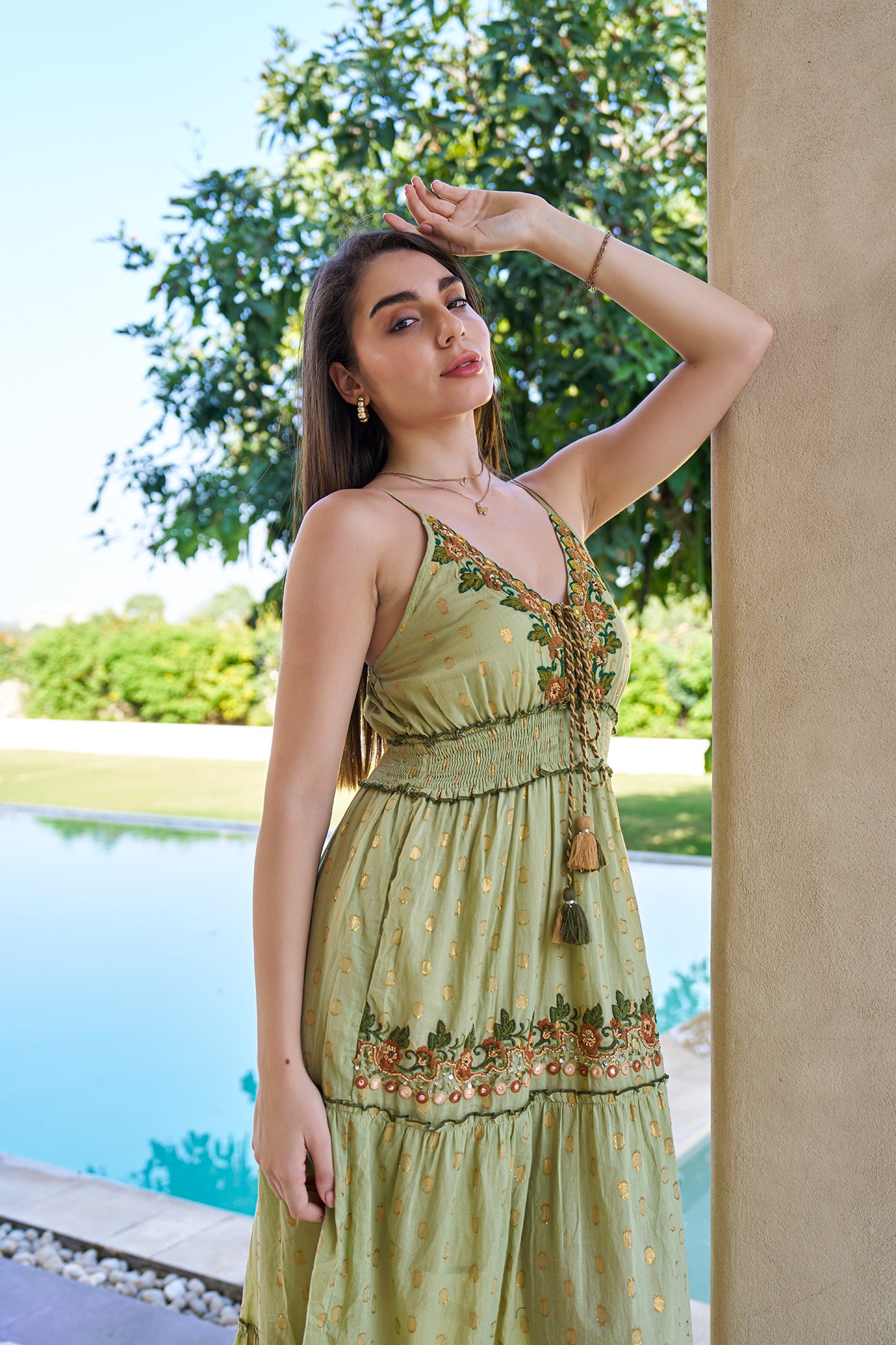 SAV#115 LONG DRESS PACK OF 6