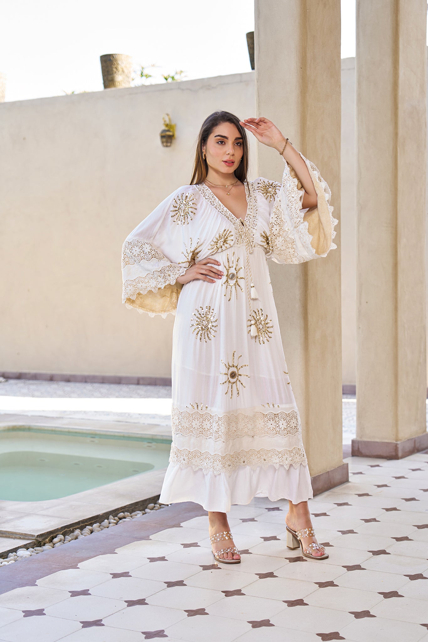 SAV#137 LONG DRESS PACK OF 6