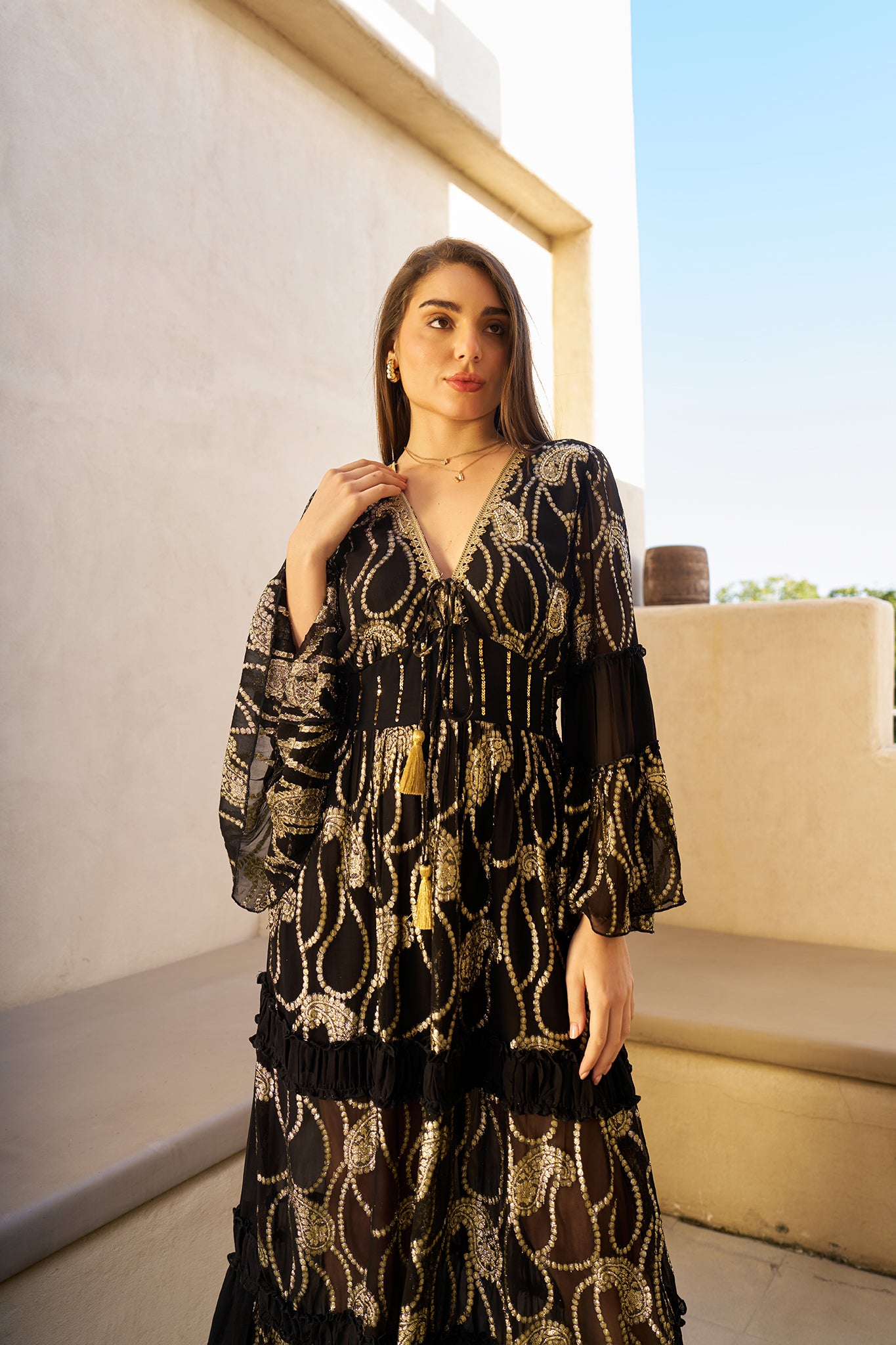 SAV#87 LONG DRESS PACK OF 6