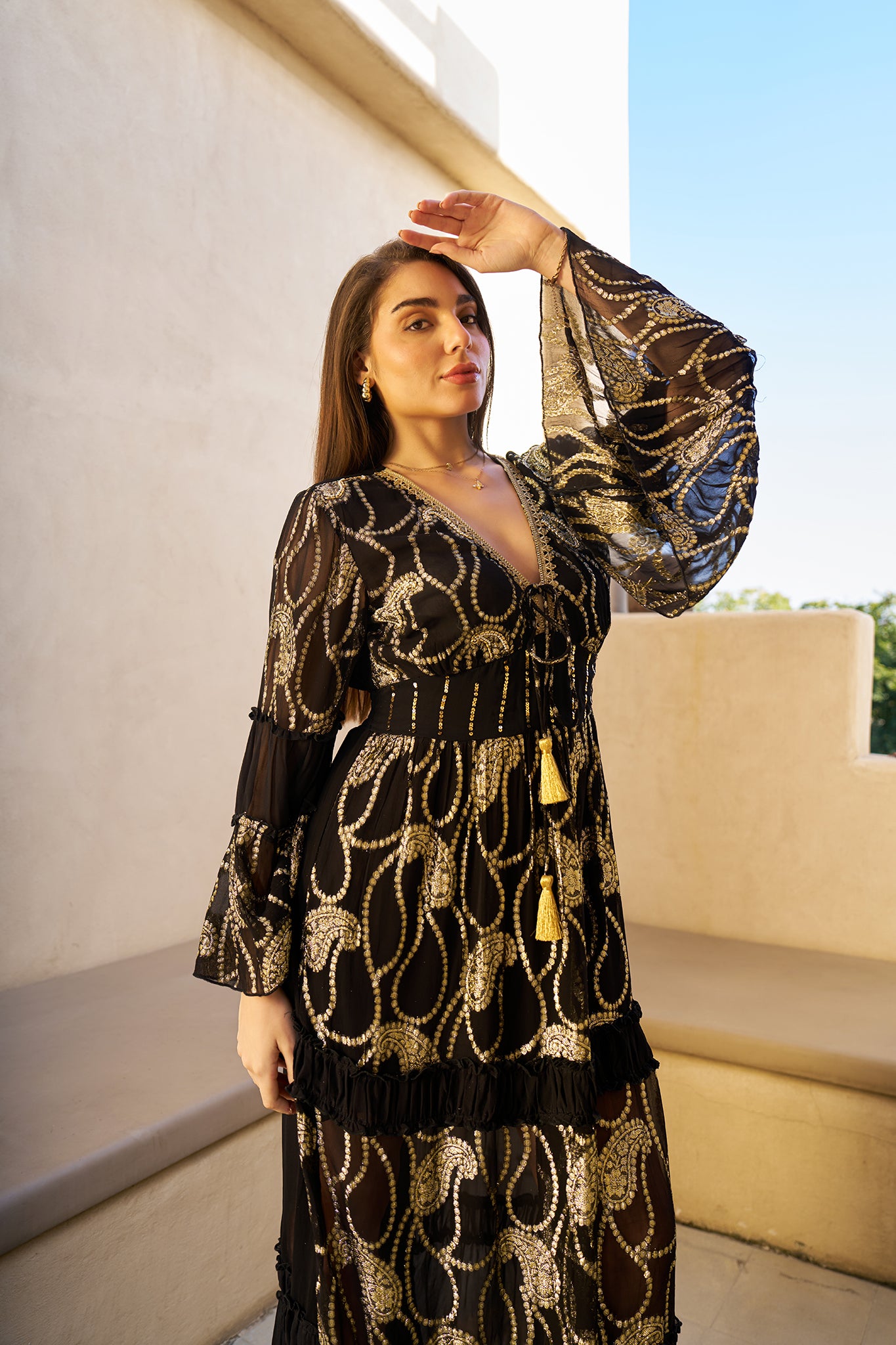 SAV#87 LONG DRESS PACK OF 6