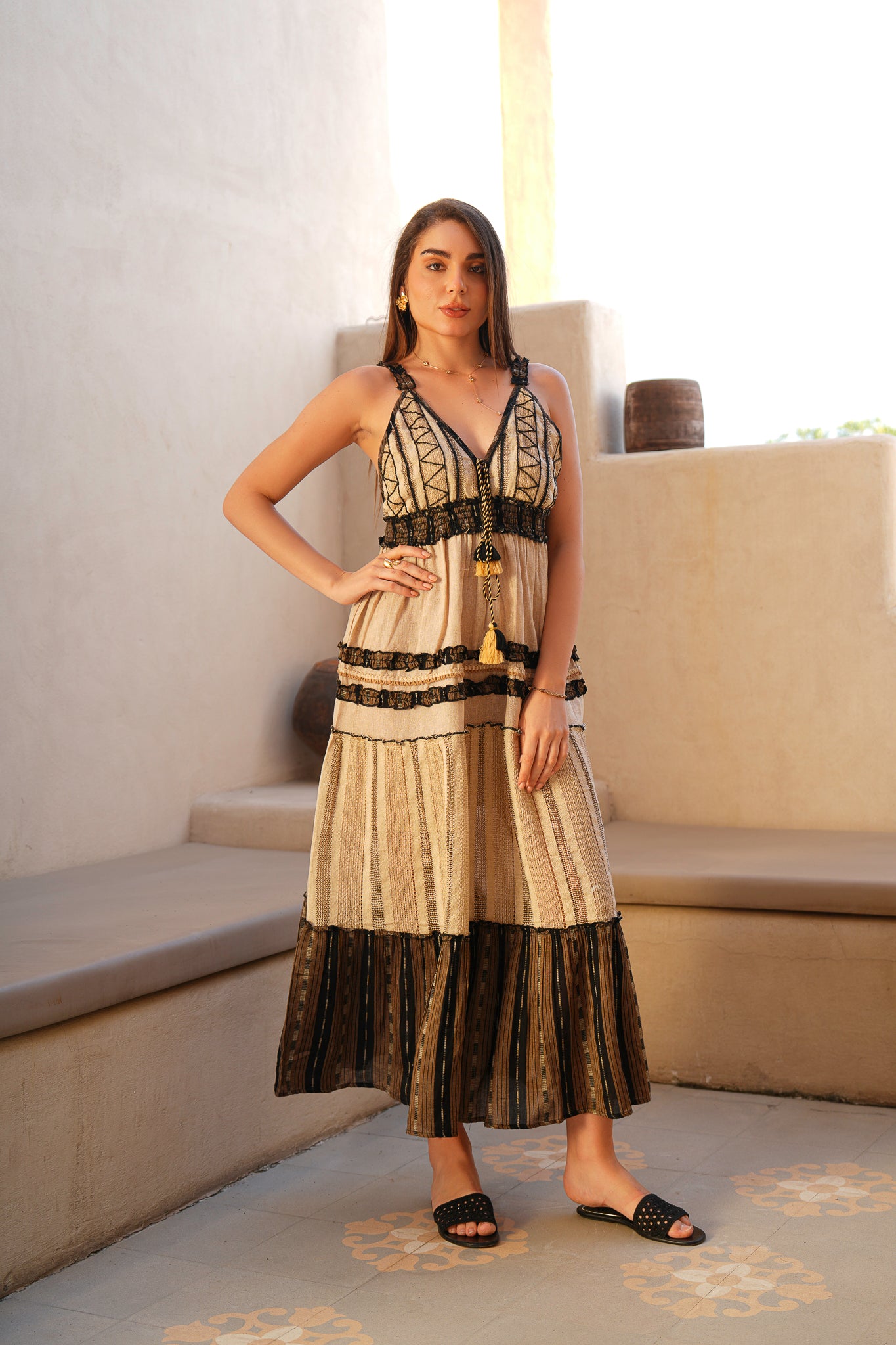 SAV#126 LONG DRESS (PACK OF 6)