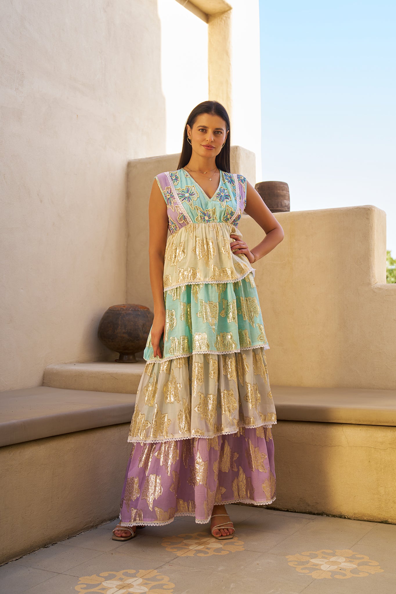 SAV#86 LONG DRESS PACK OF 6