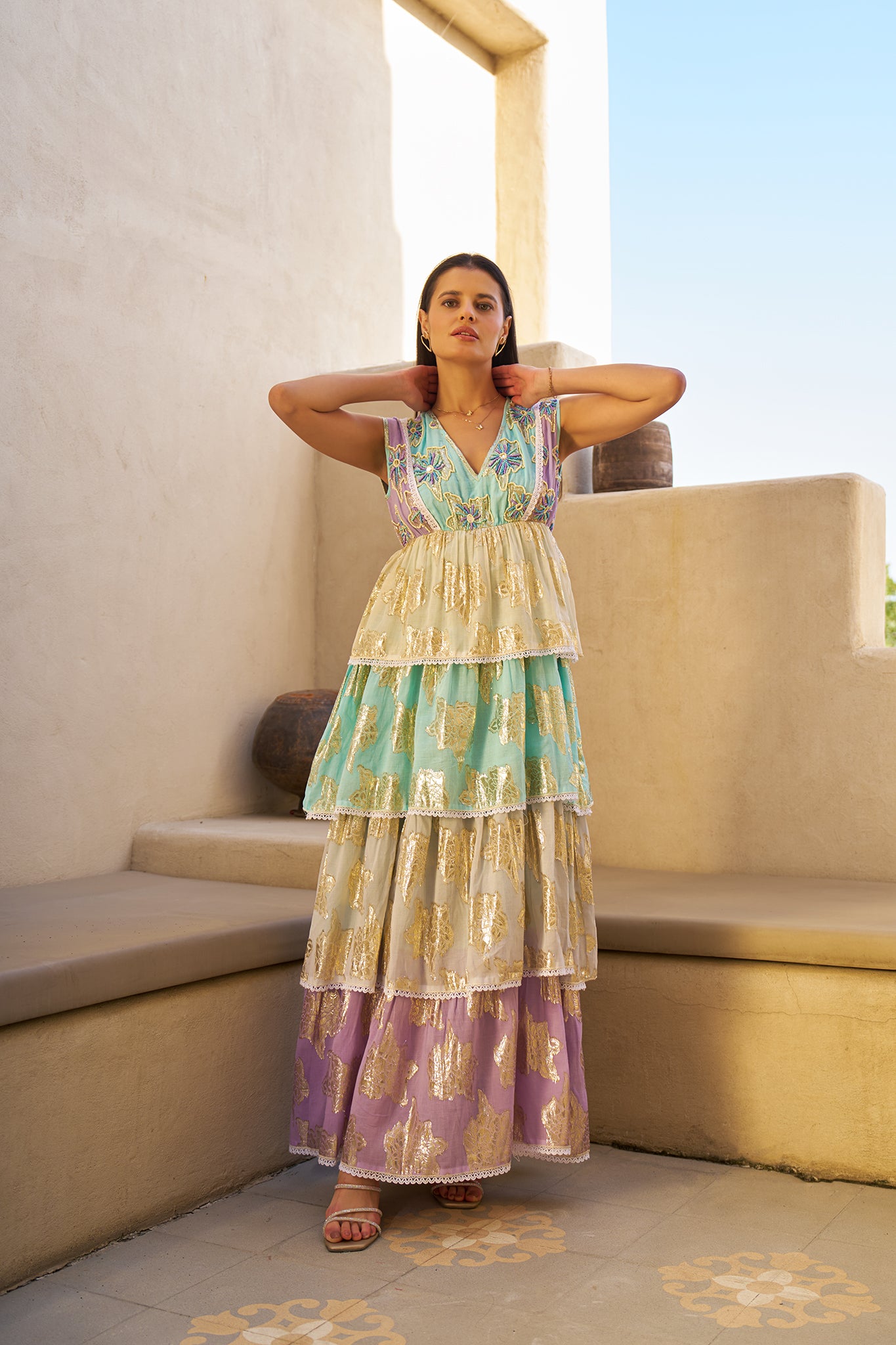 SAV#86 LONG DRESS PACK OF 6