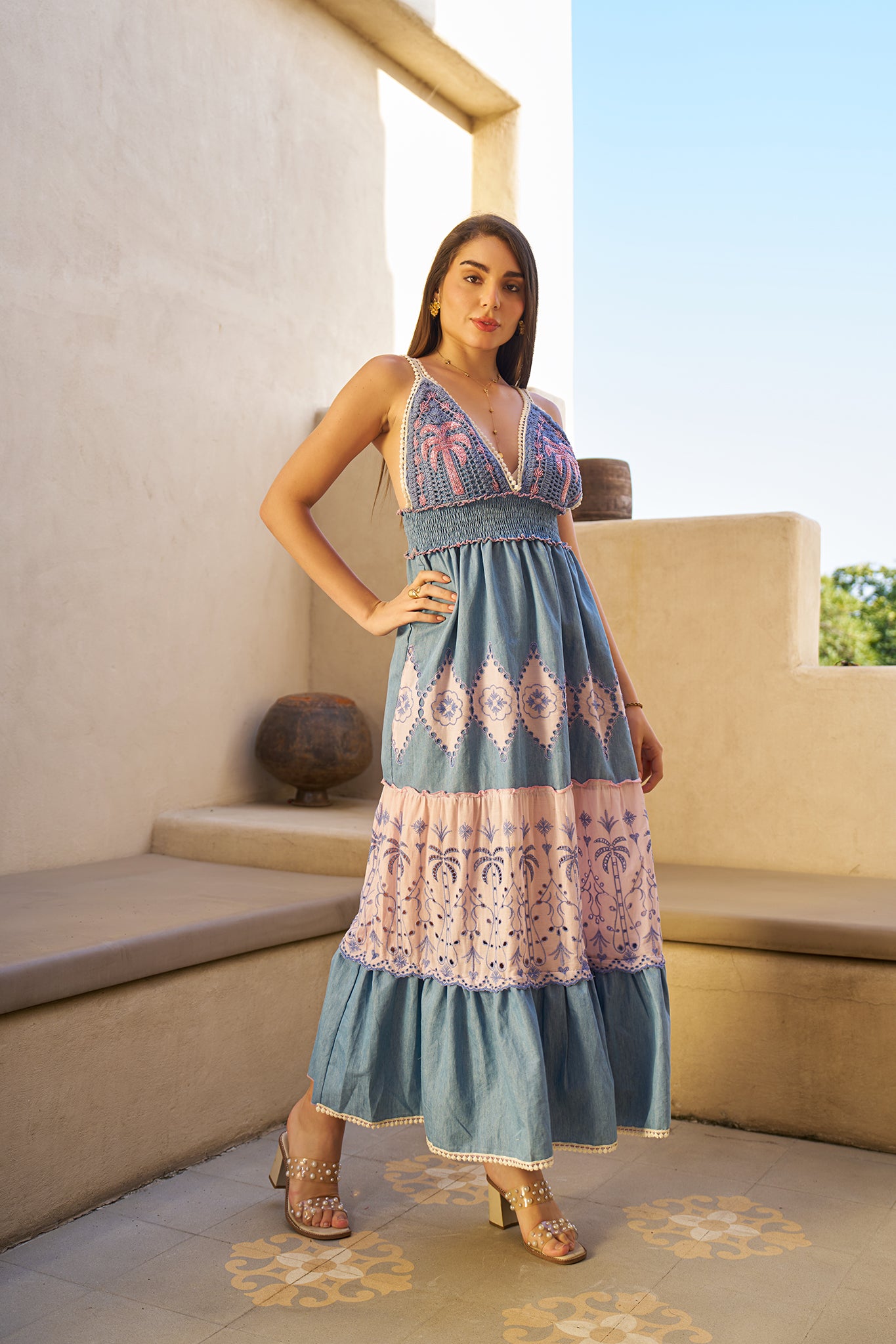 SAV#118 LONG DRESS PACK OF 6