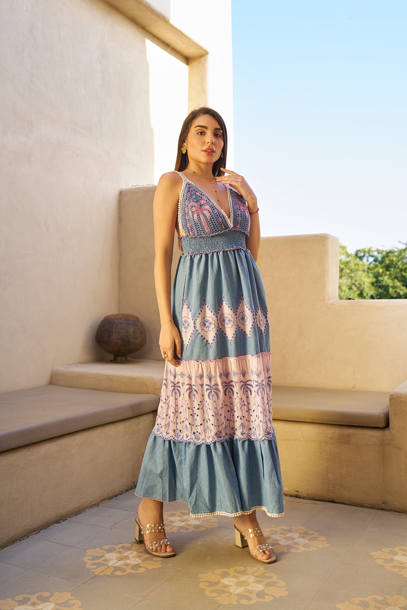 SAV#118 LONG DRESS PACK OF 6