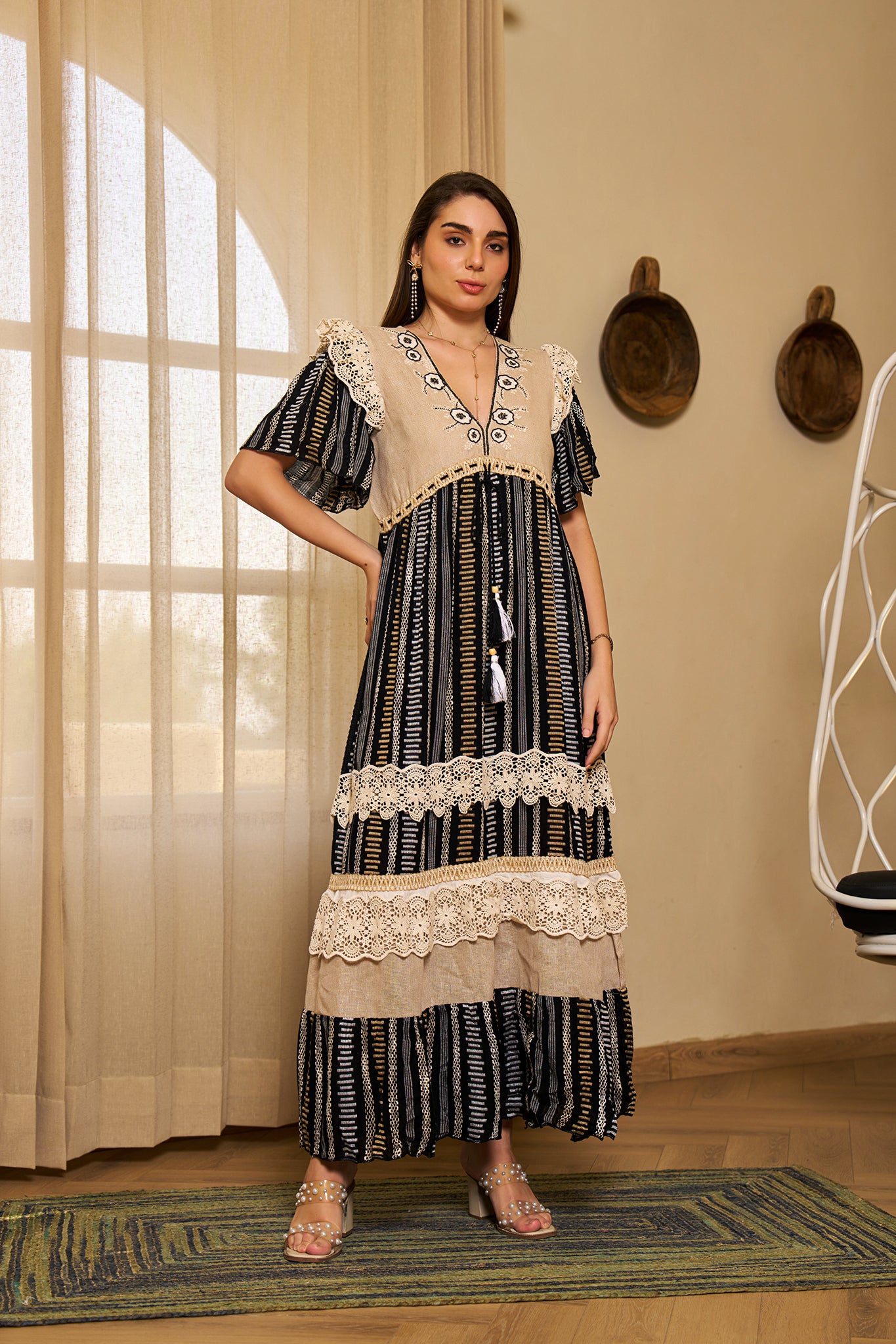 SAV#142 LONG DRESS PACK OF 6