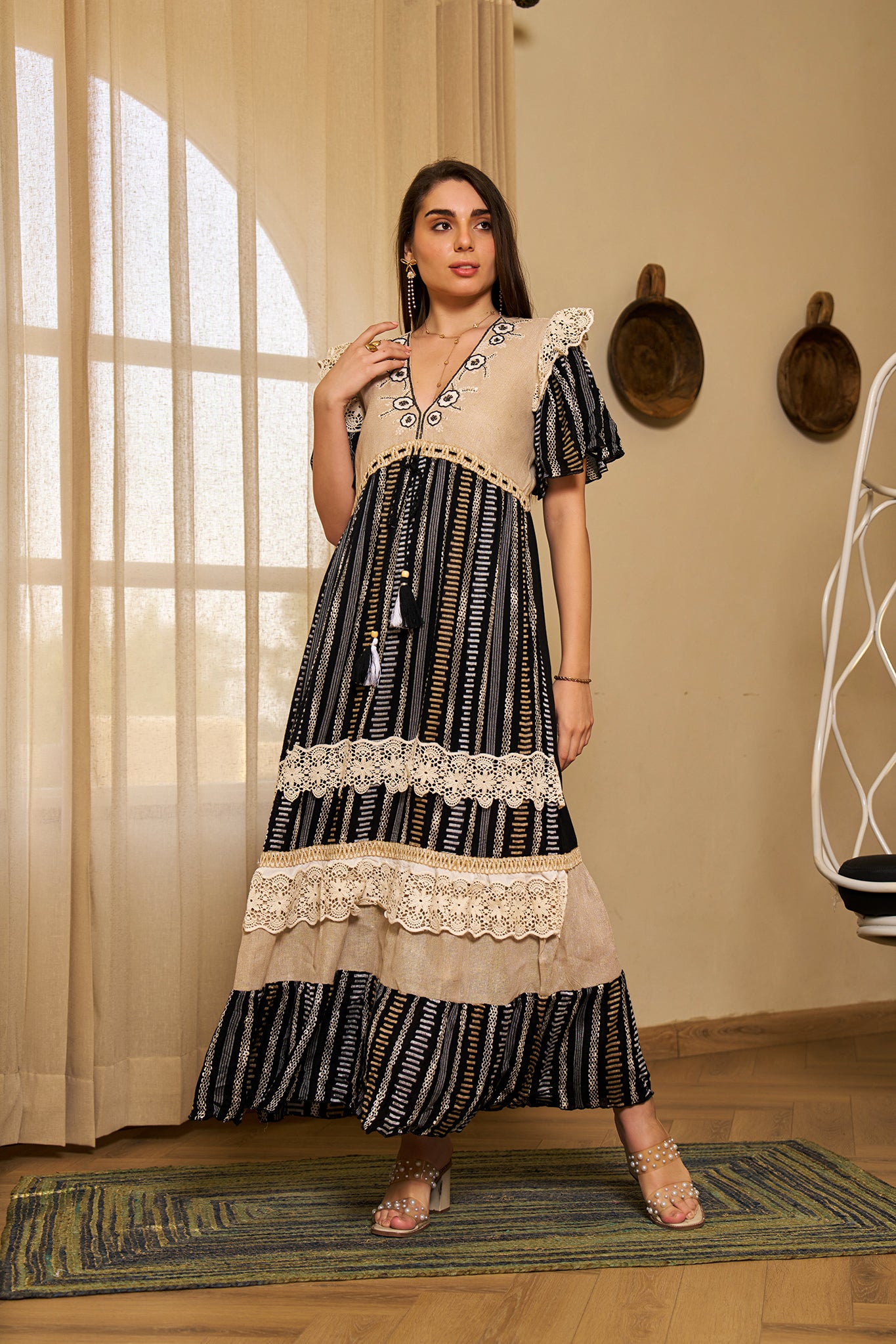 SAV#142 LONG DRESS PACK OF 6