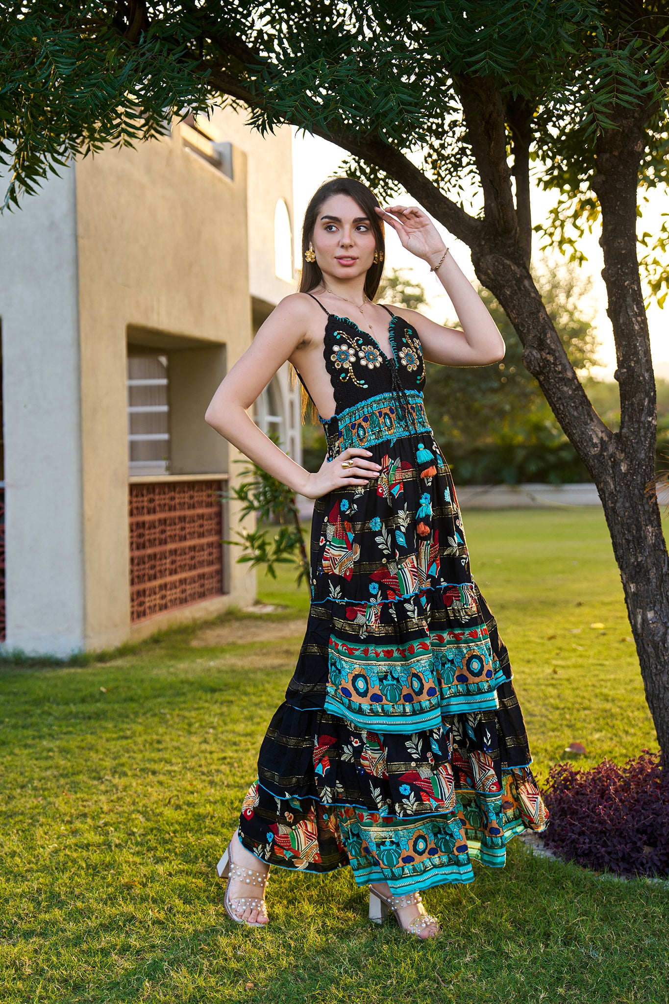 SAV#134 LONG DRESS PACK OF 6