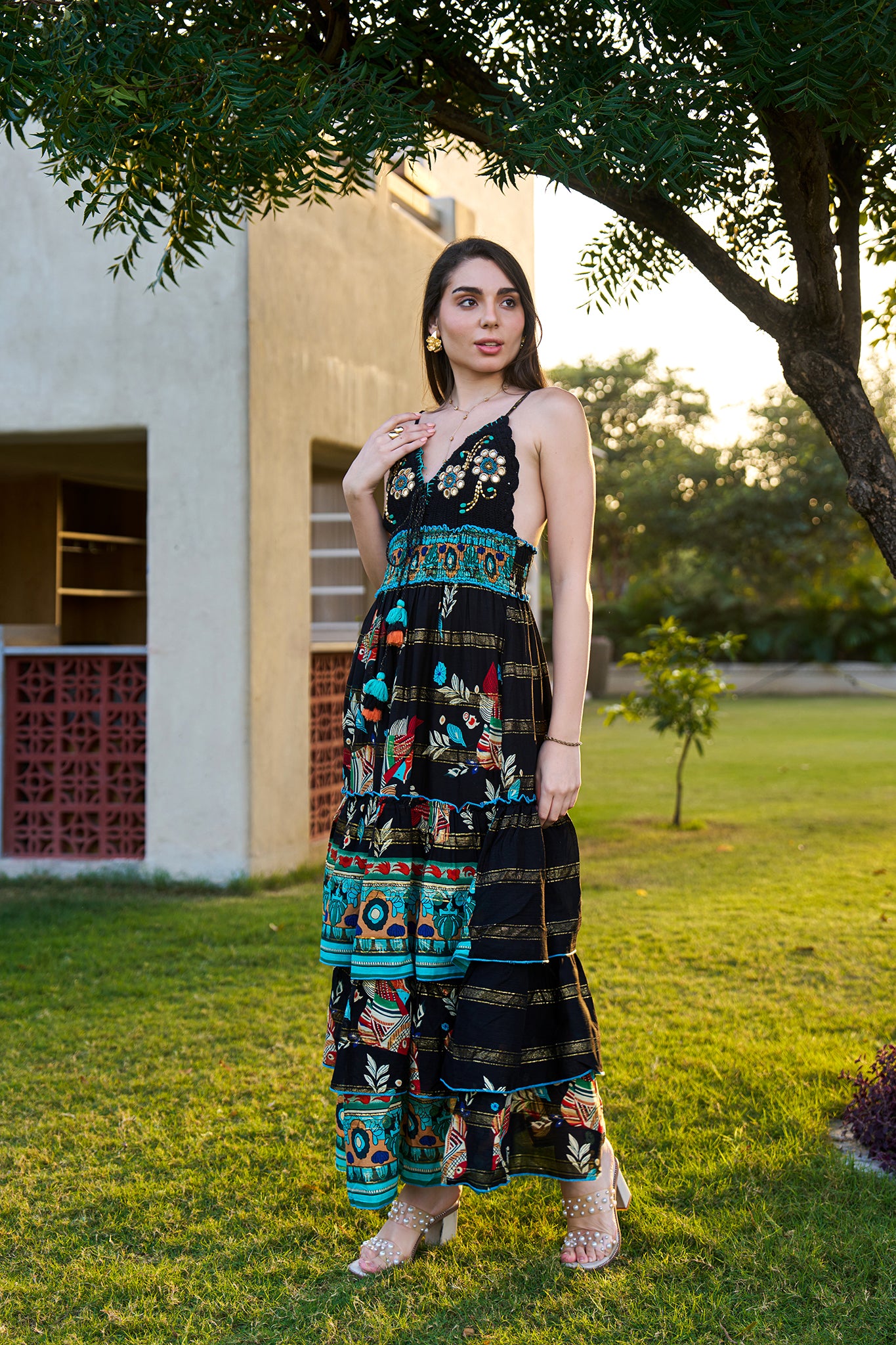 SAV#134 LONG DRESS PACK OF 6