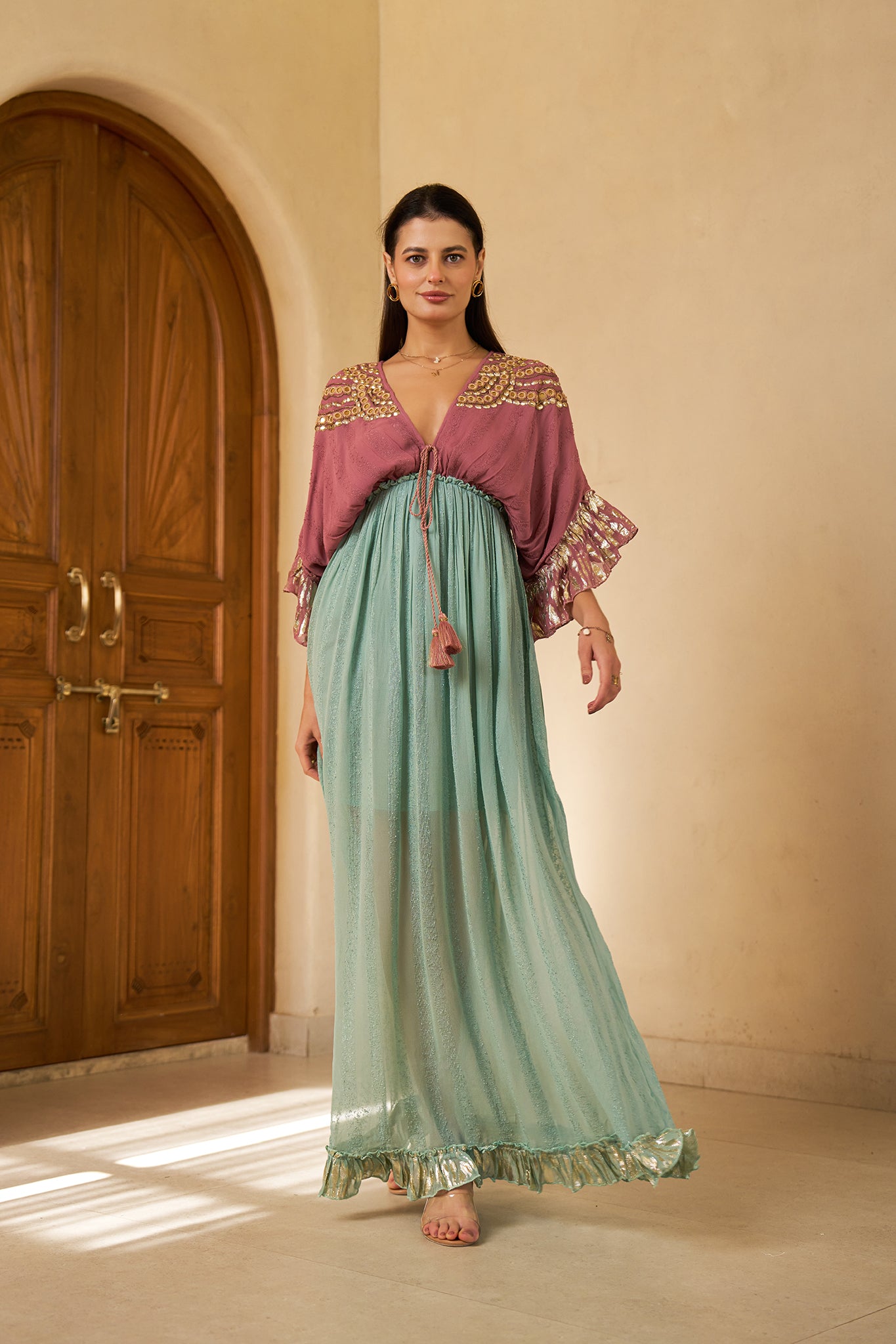 SAV#08 LONG DRESS PACK OF 6