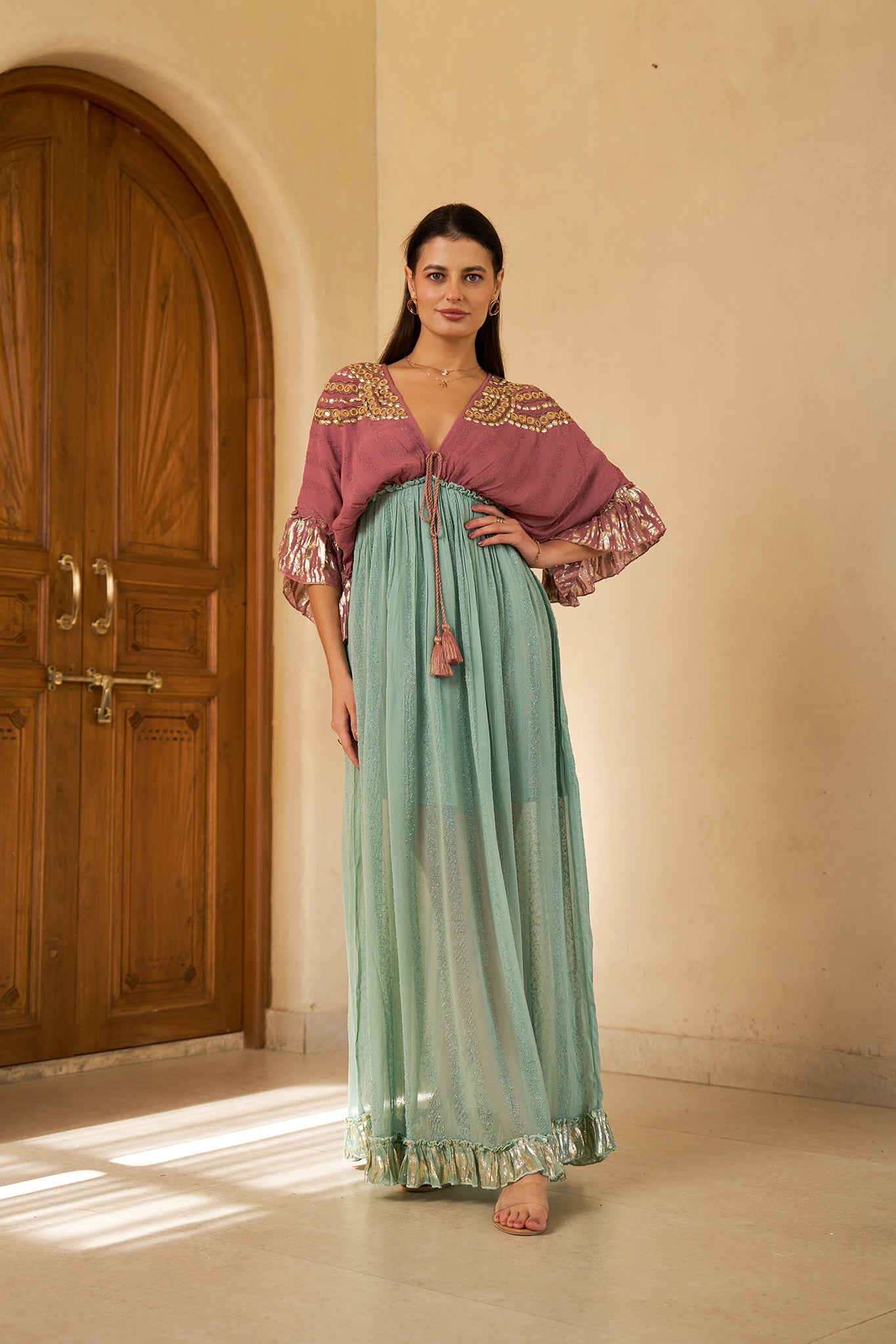 SAV#08 LONG DRESS PACK OF 6