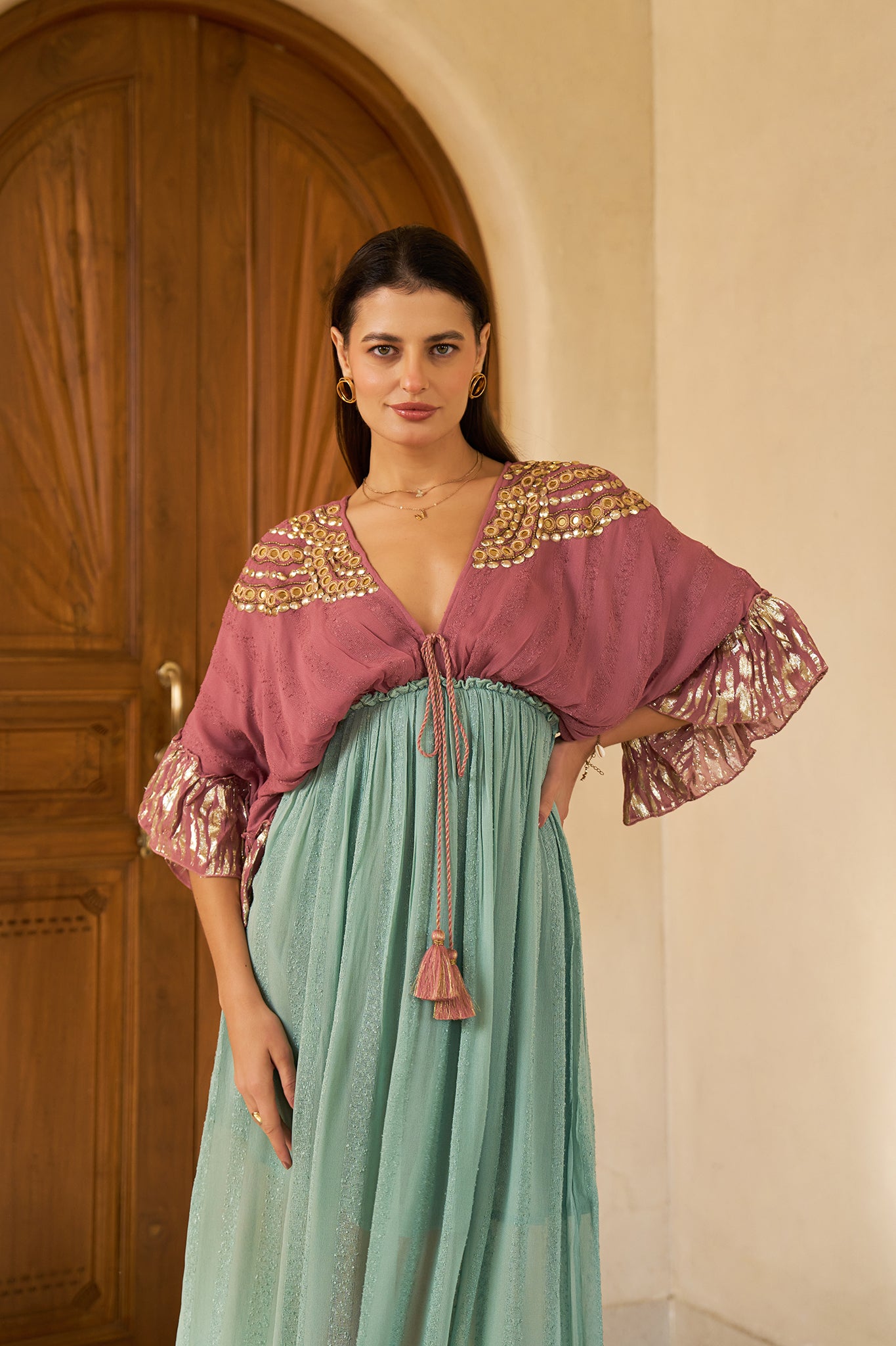 SAV#08 LONG DRESS PACK OF 6