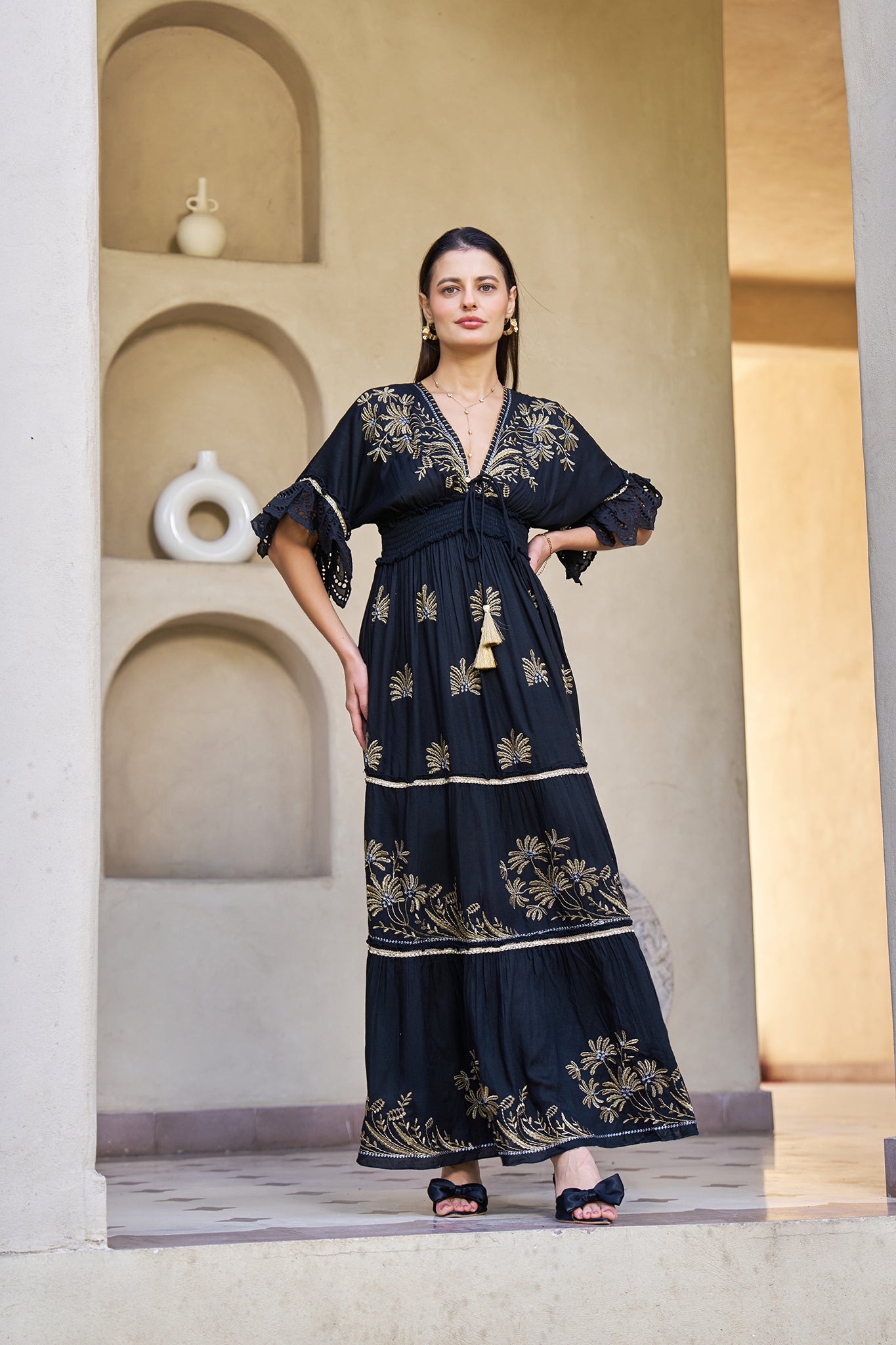 SAV#19 LONG DRESS PACK OF 6