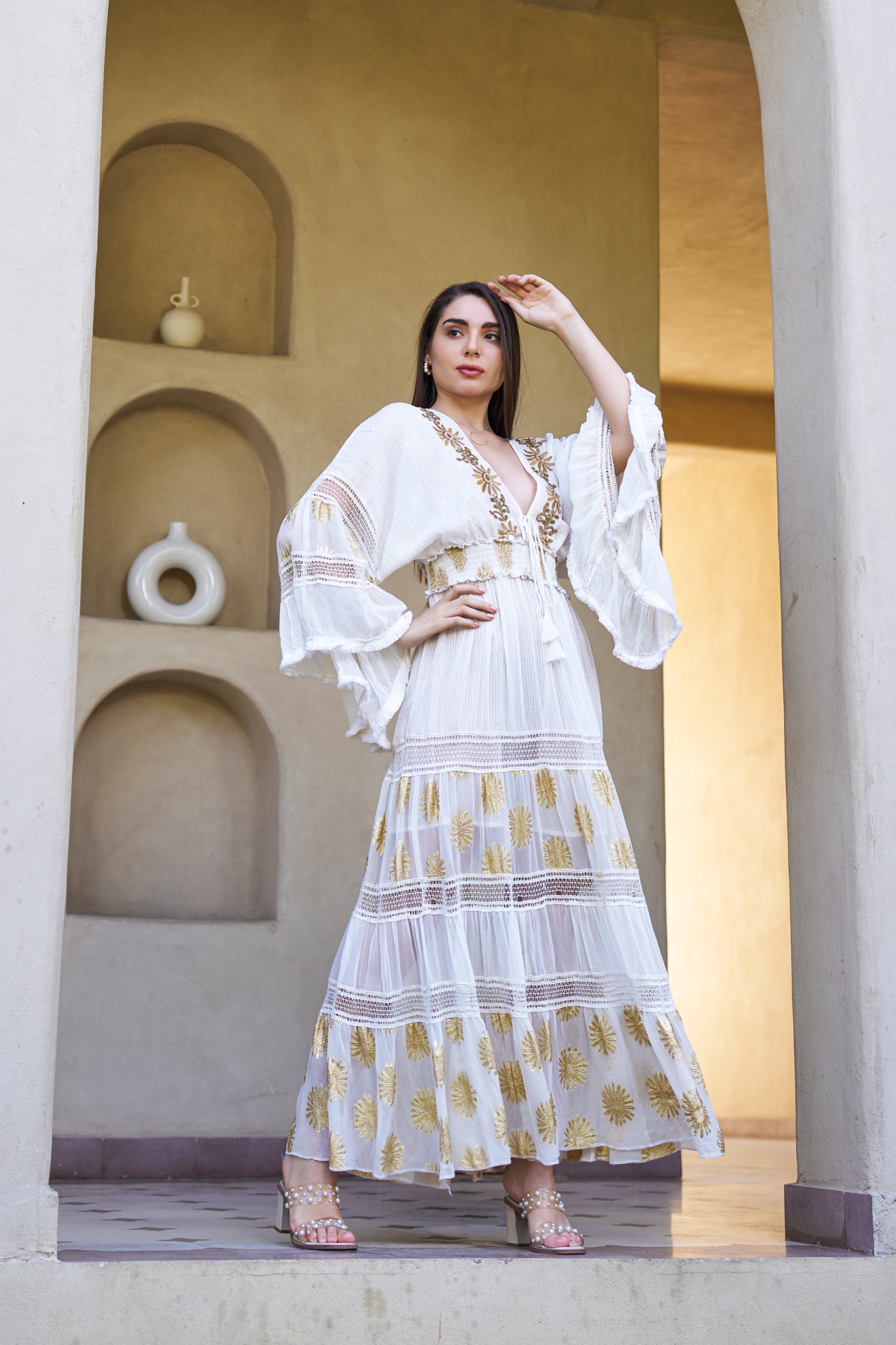 SAV#05 LONG DRESS PACK OF 6