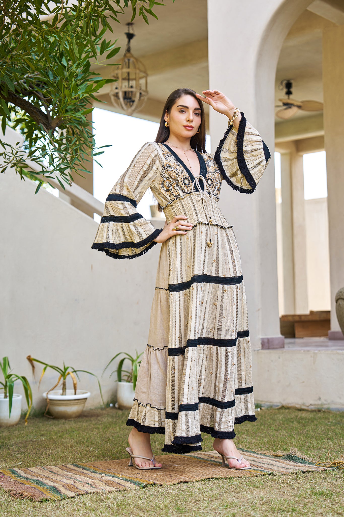 SAV#133 LONG DRESS PACK OF 6