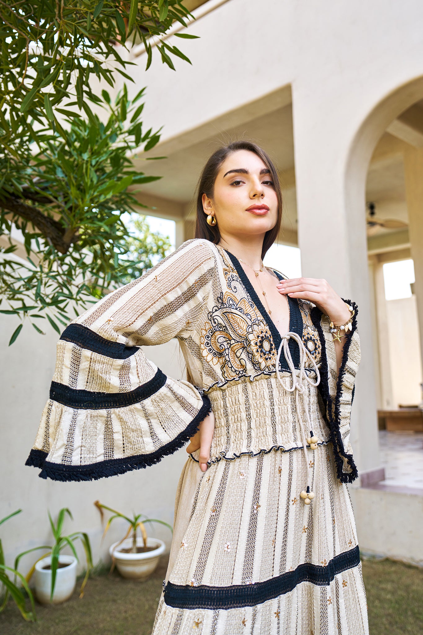 SAV#133 LONG DRESS PACK OF 6