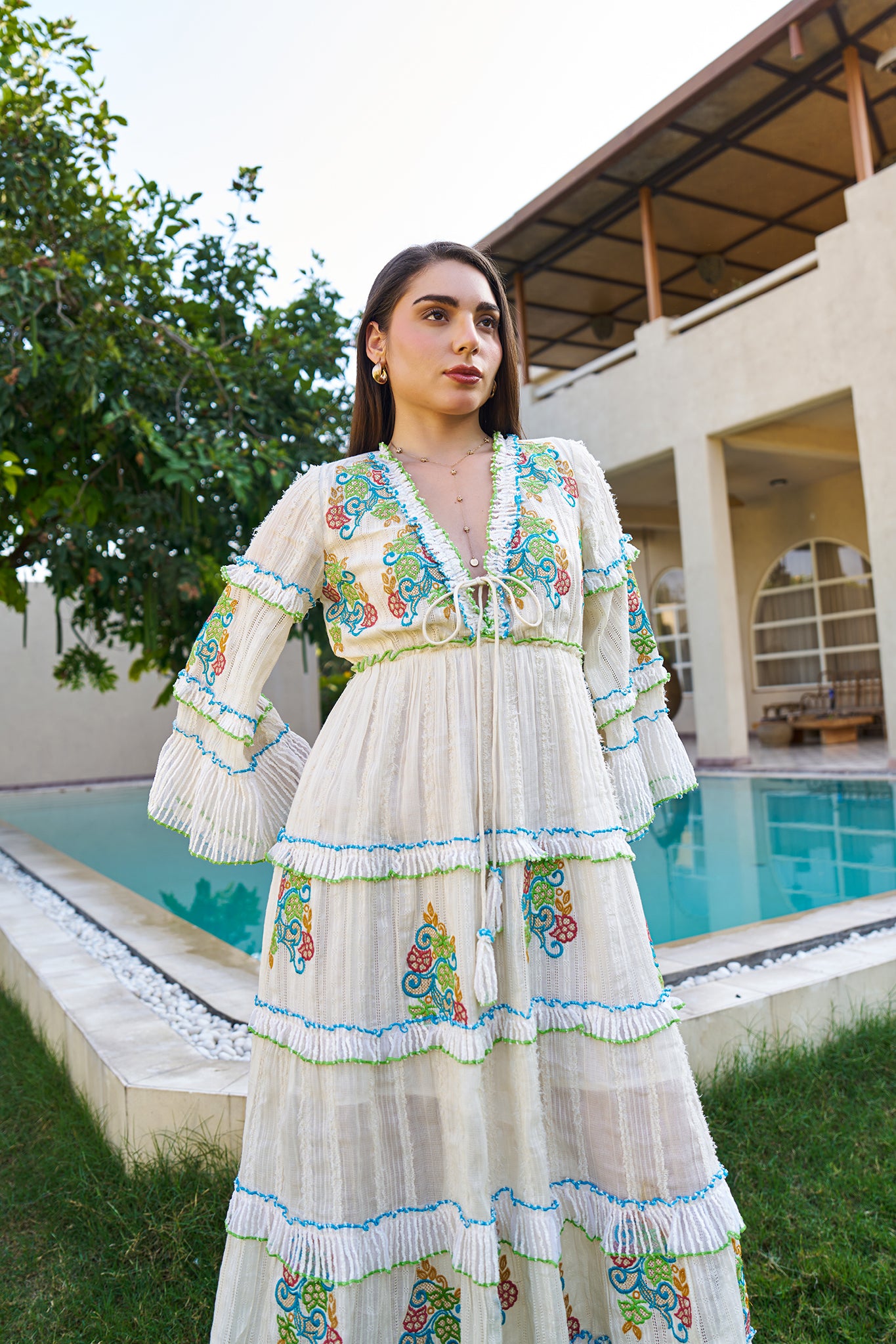 SAV#75 LONG DRESS PACK OF 6